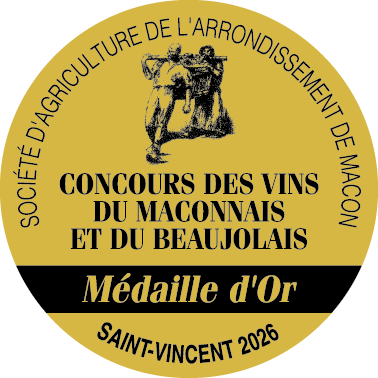 Médaille Or – Concours de la Saint-Vincent de Mâcon